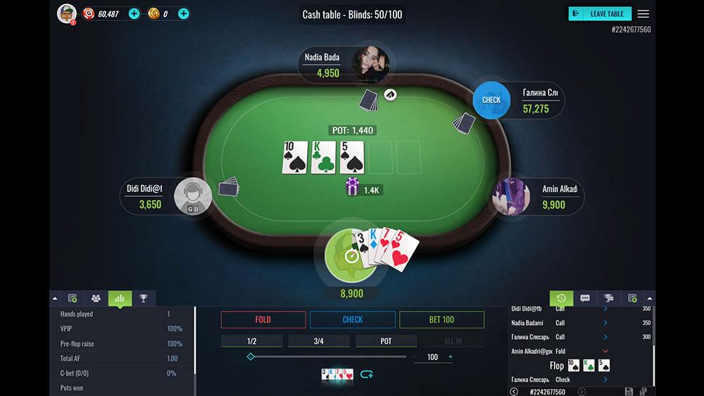 sit and play poker online free